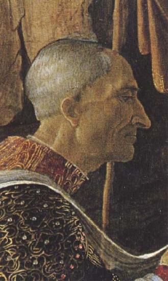 Sandro Botticelli Older Kneeling Mago France oil painting art